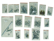 Komplet śrub, nakrętek i podkładek na cały pojazd do WFM M06 (śruby ocynk)