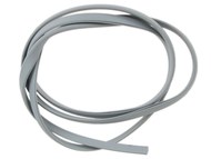 Gumowa nakładka zbiornika paliwa (kedra) ROMET Komar, 50T, Ogar 200/205, Pony, Kadet - szara