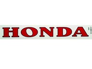 Naklejka HONDA - 16,5 x 2cm bordowa