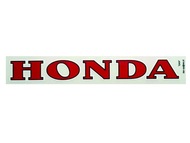 Naklejka HONDA - 11 x 1,5cm bordowa
