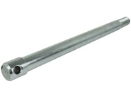 Oś koła tył WSK 125/175 z otworem (średnica Ø15mm, gwint M14, długość 225/205mm)