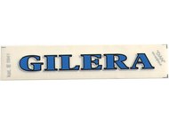Naklejka GILERA - 11,5 x 1,5cm niebieska