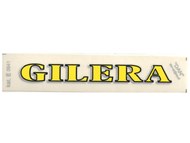 Naklejka GILERA - 11,5 x 1,5cm żółta