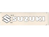 Naklejka SUZUKI - 11 x 2cm biała
