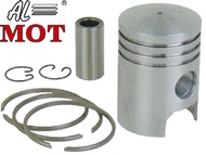 Tłok ROMET OGAR 200 / JAWA 50 - 3 pierścieniowy, 40,25mm, TUNING 1 szlif, ALMOT, AK20 - komplet z pierścieniami i sworzniem