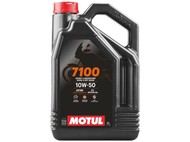 Olej MOTUL 7100 4T Ester 10W50 - 100% syntetyczny olej do silników 4-suwowych - opakowanie 4 litry