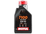 Olej MOTUL 7100 4T Ester 15W50 - 100% syntetyczny olej do silników 4-suwowych - opakowanie 1 litr