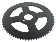 Zębatka tylna POCKET BIKE, Mini Cross, Mini Bike - typ 25H, ø26mm, 74 zęby
