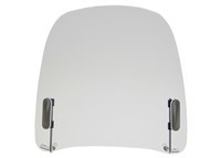 Szyba czołowa do  skuterów uniwersalna (37cm x 40cm) - Junak 607, 608, 609; Romet RXL; Zipp Quantum; Longjia Sharpy i inne