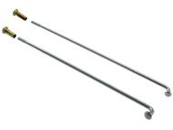 Szprycha koła 157mm / ø3,1mm z nakrętką - 2 sztuki (wewnętrzna i zewnętrzna) - ROMET KADET