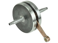 Wał korbowy WSK 125 M06, B1, B3, Gil, Bąk, Lelek, Kos (z blachami)