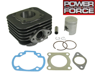 Cylinder APRILIA Scarabeo, Sport City, SR50, Mojito; DERBI Atlantis, Boulevard, Sonar, Variant; ITALJET Torpedo (silnik Piaggio 50cc 2T A/C) - 50cm3, Ø40,00mm, sworzeń 12mm