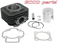 Cylinder APRILIA Scarabeo, Sport City, SR50, Mojito; DERBI Atlantis, Boulevard, Sonar, Variant; ITALJET Torpedo (silnik Piaggio 50cc 2T A/C) - 70cm3, Ø47,00mm, sworzeń 12mm
