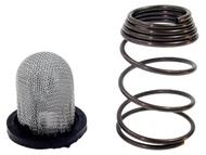 Filtr oleju siatkowy do silnika GY6  50/80 - ROMET, ROUTER, BARTON, JUNAK, KYMCO, ZIPP i inne skutery z silnikiem 4T 50/80cm3 + sprężyna