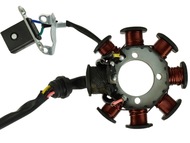 Stojan alternatora ZIPP VZ-2; JUNAK 123; BARTON Fnx 125; GB MOTORS Hasky; TOROS ION; ZONTES Monster 125cm3 (8 cewek, 5 przewodów)