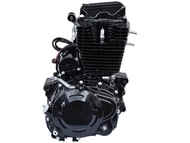 Silnik typ 167FMM, 167FMI, CG250 - 250cm3, 5 biegów, manualny, czarny + gaźnik - do motocykli Romet, Junak, Barton, Zipp
