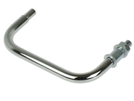 Uchwyt boczny WSK 125 B1 - chromowany z tuleją i nakrętką (120/80/65mm)