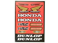 Naklejki tuningowe do motocykli HONDA - arkusz 3015 (33,5cm x 23,5cm)