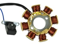 Stojan alternatora JUNAK 103, 104, 106 50 4T E4 (8 cewek, 3 przewody)