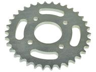 Zębatka tylna JUNAK M11, M11 Cafe 125/320cm3, M25 250cm3 - typ 530, ø58mm, 34 zęby (srebrna, cynkowana)