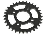 Zębatka tylna JUNAK M11, M11 Cafe 125/320cm3, M25 250cm3 - typ 530, ø58mm, 32 zęby (czarna, malowana proszkowo)