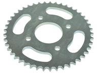 Zębatka tylna JUNAK M12, M12 Vintage 125 - typ 428, ø58mm, 45 zębów (srebrna, cynkowana)