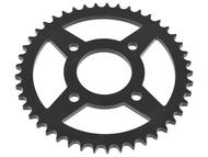 Zębatka tylna JUNAK M12, M12 Vintage 125 - typ 428, ø58mm, 45 zębów (czarna, malowana proszkowo)