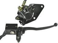 Zestaw hamulca przedniego YAMAHA YBR 125 - pompka, zacisk, przewód (wersja 2)
