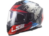 Kask LS2 FF800 STORM SPRINTER BLACK RED TITAN czarno-czerwono-tytanowy (55-56cm / S)