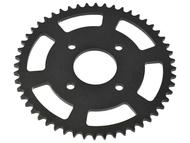 Zębatka tylna JUNAK Furious 50 2T - typ 420, ø58mm, 52 zęby (czarna, malowana proszkowo) - tuning