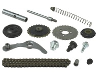 Komplet rozrządu do silnika 139/147FMB - do motorowerów Romet, Router, Junak, Barton, Benzer, GB Motors, Kingway, Kymco, Zumico, Zipp i innych  (łańcuch 82 ogniwa, duży zestaw) 