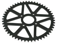 Zębatka tylna Cross, Pit Bike, Dirt Bike, X-MOTOS XB88, ALFAROAD 250 - typ 520, ø58mm, 52 zęby (czarna, malowana proszkowo)