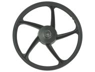 Koło 17" x 1,40 (felga) - FERRO 900, ZIPP JZV-50 (przód, aluminiowa, czarna, hamulec bębnowy!)