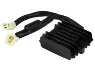 Regulator napięcia JUNAK M12, M12 Vintage (Euro 4, 2017-2020r) - 2 kostki, 3/3 piny, opornik