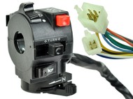 Przełącznik zespolony ATV 150/200/250 lewy z dźwignią ssania (kostki męskie, 8 pin + 4 piny)