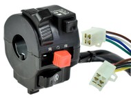 Przełącznik zespolony ATV 150/200/250 lewy (kostki żeńskie, 5 pin + 4 piny)