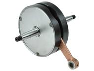 Wał korbowy WSK 125 M06, B1, B3, Gil, Bąk, Lelek, Kos (z blachami) (Duells)