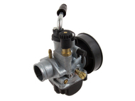 Gaźnik APRILIA, DERBI, GILERA, MALAGUTI, MBK, MOTORHISPANIA, PEUGEOT, RIEJU, SHERCO - motorowery z silnikami AM6 i D50B - gardziel 21,0mm, ssanie ręczne (PHBG 21) + zestaw dysz