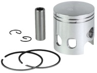Tłok CPI, KEEWAY, ROMET, JUNAK, BARTON, ZIPP i inne skutery z silnikiem 2T 70cm3 (wersja z okienkami) - ø47,00mm, sworzeń 12mm!