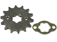 Zębatka przednia YAMAHA YBR, XT, TT-R 125cc 4T A/C; BETA RR; DERBI Senda; RIEJU MRT, RS2, SMX, Tango; SHERCO Citycorp; MOTORHISPANIA Duna, MH7 125cc - typ 428, 14 zębów + zabezpieczenie