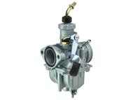 Gaźnik YAMAHA YBR, XT, TT-R 125cc 4T A/C; BETA RR; DERBI Senda; RIEJU MRT, RS2, SMX, Tango; SHERCO Citycorp; MOTORHISPANIA Duna, MH7 125/150 - gardziel 23,5mm, ssanie ręczne