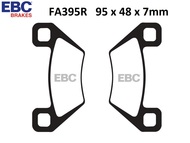 Klocki hamulcowe EBC FA395R (MCB773SI) -  KYMCO MXU 400/450, Maxxer 450 tył, ARCTIC CAT 250/300/400/450/500/650/700