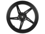 Koło 12" x 2,75 (felga) - JUNAK 607, 805, 806 4T E4 (przód, aluminiowa, czarna)