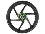Koło 17" x 3,50 (felga) - JUNAK Racer 125, RZ125, S125, 121FL (tył, aluminiowa, 6-ramienna, czarny mat)
