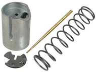 Przepustnica gaźnika SIMSON S50, S51, S70, SR50, SR80, KR51 Schwalbe - do gaźników typu 16N1, 19N1 (tzw. stary typ), zestaw z iglicą i sprężyną