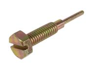 Śruba regulacji przepustnicy gaźnika SIMSON S50, S51, S70, SR50, SR80, KR51 Schwalbe - do gaźników typu 16N1, 19N1 (tzw. stary typ), zestaw z iglicą i sprężyną - BVF Germany