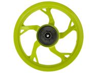 Koło 17" x 2,50 (felga) - JUNAK 906 (tył, aluminiowa, 5-ramienna, zielony) hamulec bębnowy