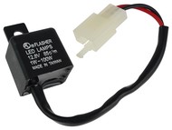 Przerywacz kierunkowskazów 12V - DIODY LED 1-100W (kostka, 2 piny) - Honda, Kawasaki, Yamaha