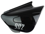 Osłona pod siedzenie JUNAK 902 (....-2020r) pokrywa boczna, prawa, czarny połysk