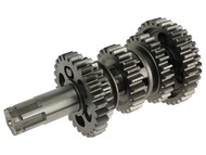 Wałek zdawczy skrzyni biegów do JUNAK Racer 125, RZ125, S125, 121FL - komplet z trybami